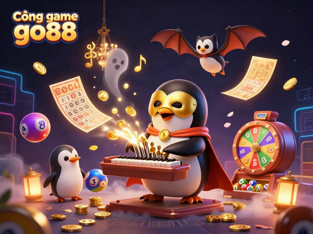 Engaging representation of Cổng game go88 showcasing vibrant lottery elements and dynamic game action.